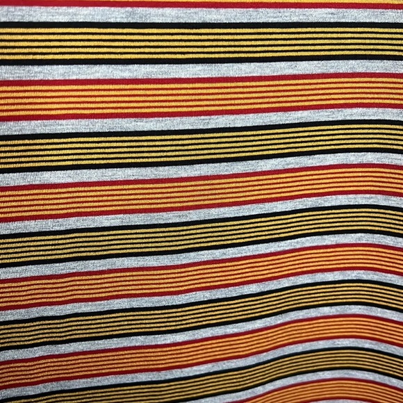 LuLaRoe Multicolor Striped Debbie Dress Size M - Picture 4 of 6